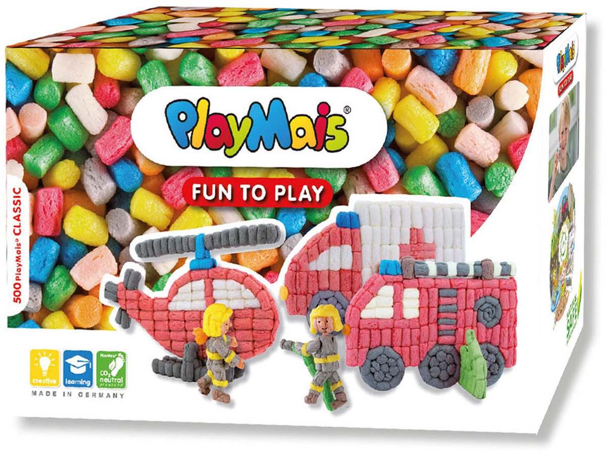 Playmais fun to play brandweerwagen