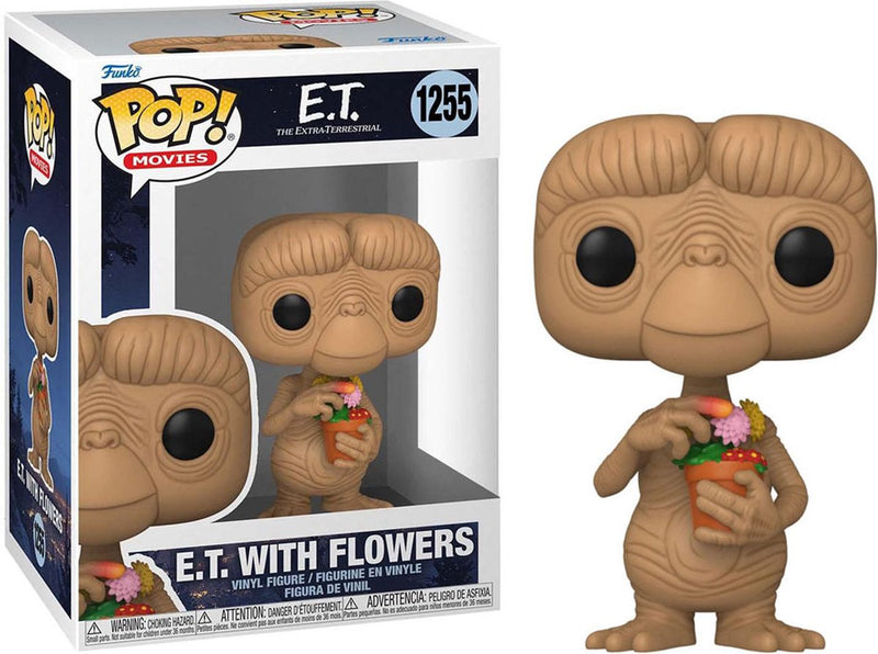 Funko e.t. - pop! e.t. with flowers 9 cm verzamelfiguur - bruin