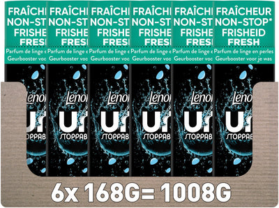 Lenor unstoppables geurbooster fresh scent - 6 x 168 gram - wasparfum