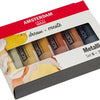 Amsterdam standard series acrylverf metallic set | 6 × 20 ml