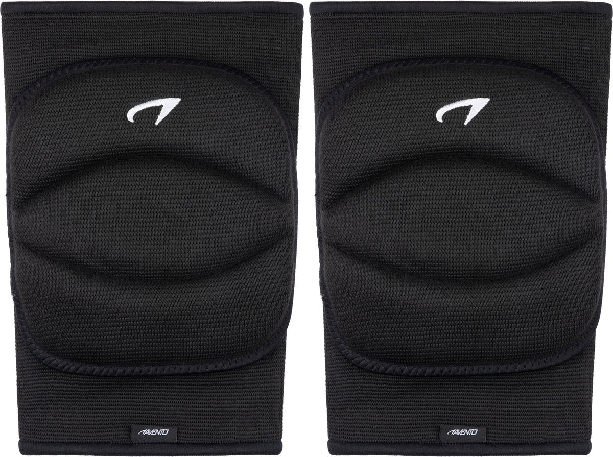 Avento - volleybal kniebeschermers - zachte padding - l xl - zwart