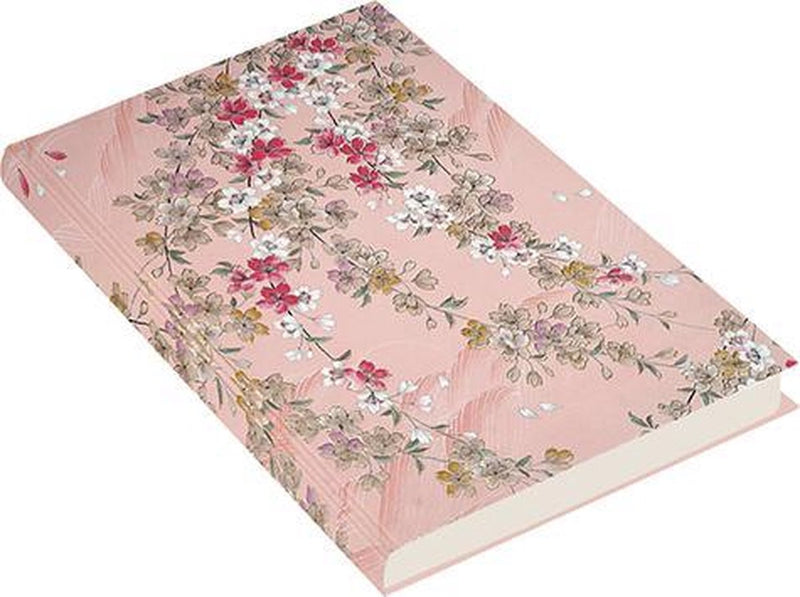 Peter pauper bookbound notitieboek - cherry blossoms - 16x21 cm