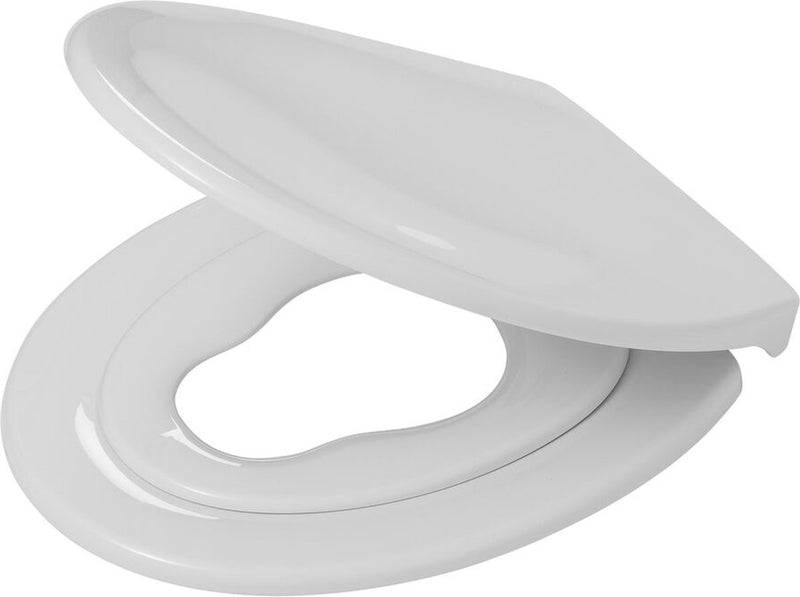 Tiger tulsa - wc bril - met kinderzitje - softclose - wit