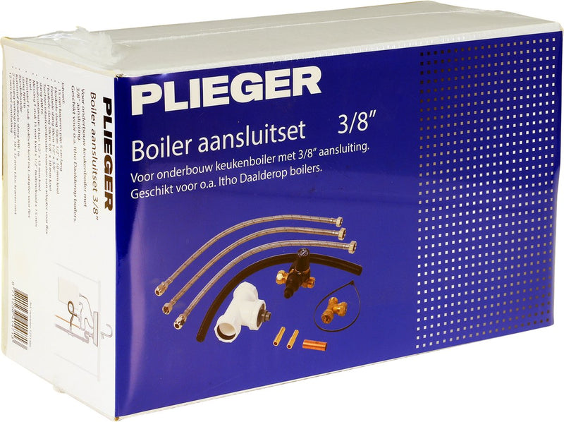 Bouwkern plieger boileraansluitset 3 8