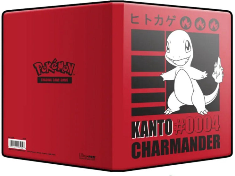 Ultrapro pokémon charmander 4-pocket portfolio (80 kaarten)