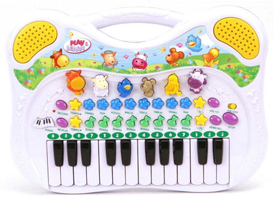 Basic piano met dierengeluiden - muzikaal speelgoed voor 3+ jaar