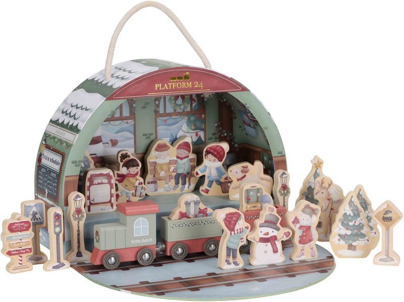 Little dutch advent kalender treinbaan fsc