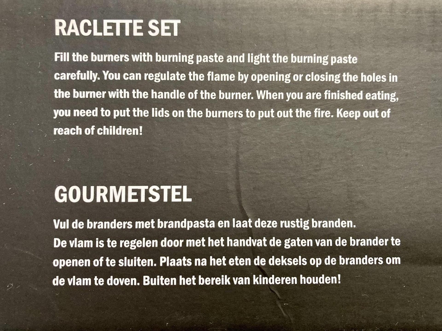 Food for fun gourmetset 2-persoons standaard