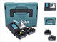 Makita toebehoren - set van 9a lader en 2x 18 v lxt 5.0 ah accu 197624-2