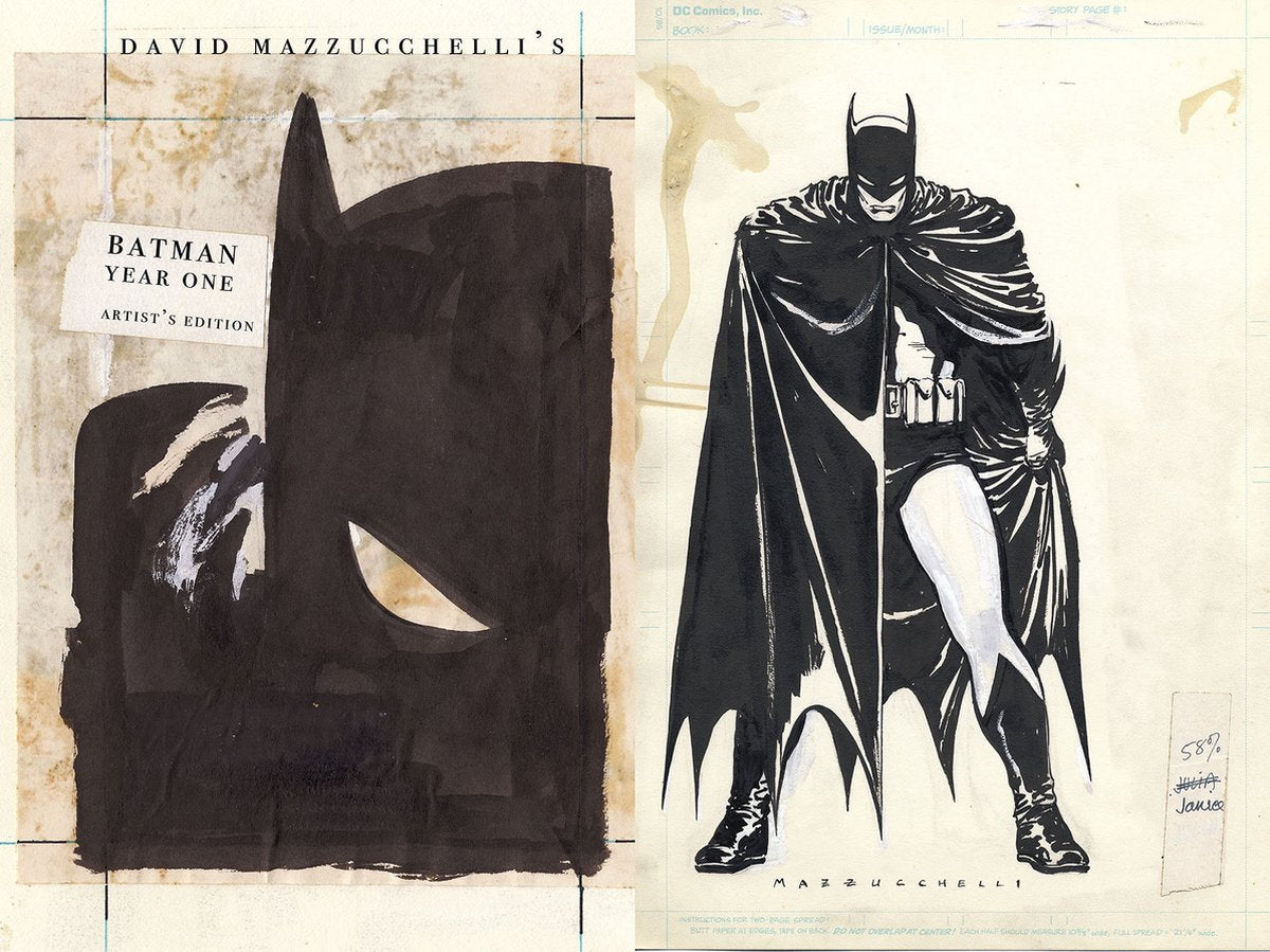 David mazzucchelli''s batman year one artist''s edition