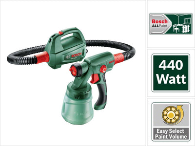 Bosch pfs 2000 verfspuit - op snoer - 440 w