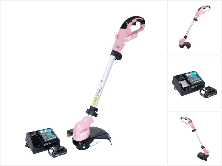 Makita ur100dsap 12 volt kantenmaaier - rose trimmer 230 - 260 mm + 1x accu 2,0 ah + acculader