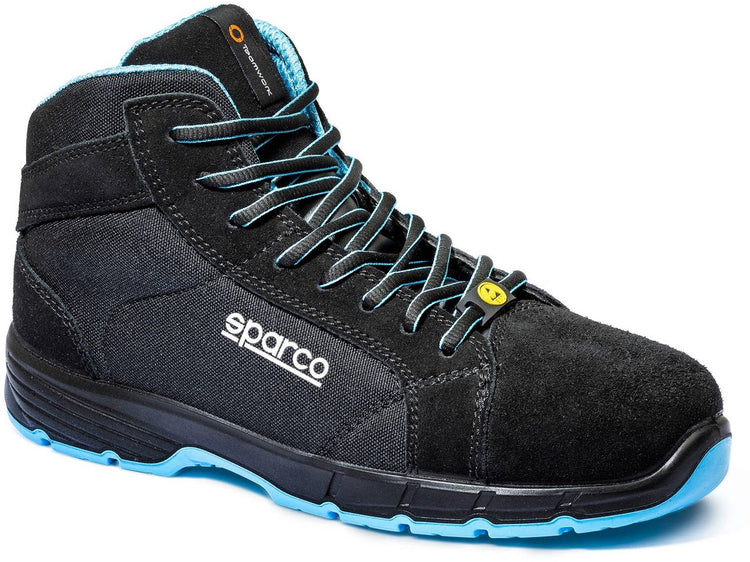 Sparco werkschoenen s3s - horizon fargo - zwart blauw — black — 46