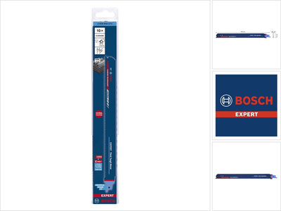 Bosch expert thick tough metal s 1255 chc reciprozaagblad 300 mm 10 stuks ( 2608900372 ) carbide technology