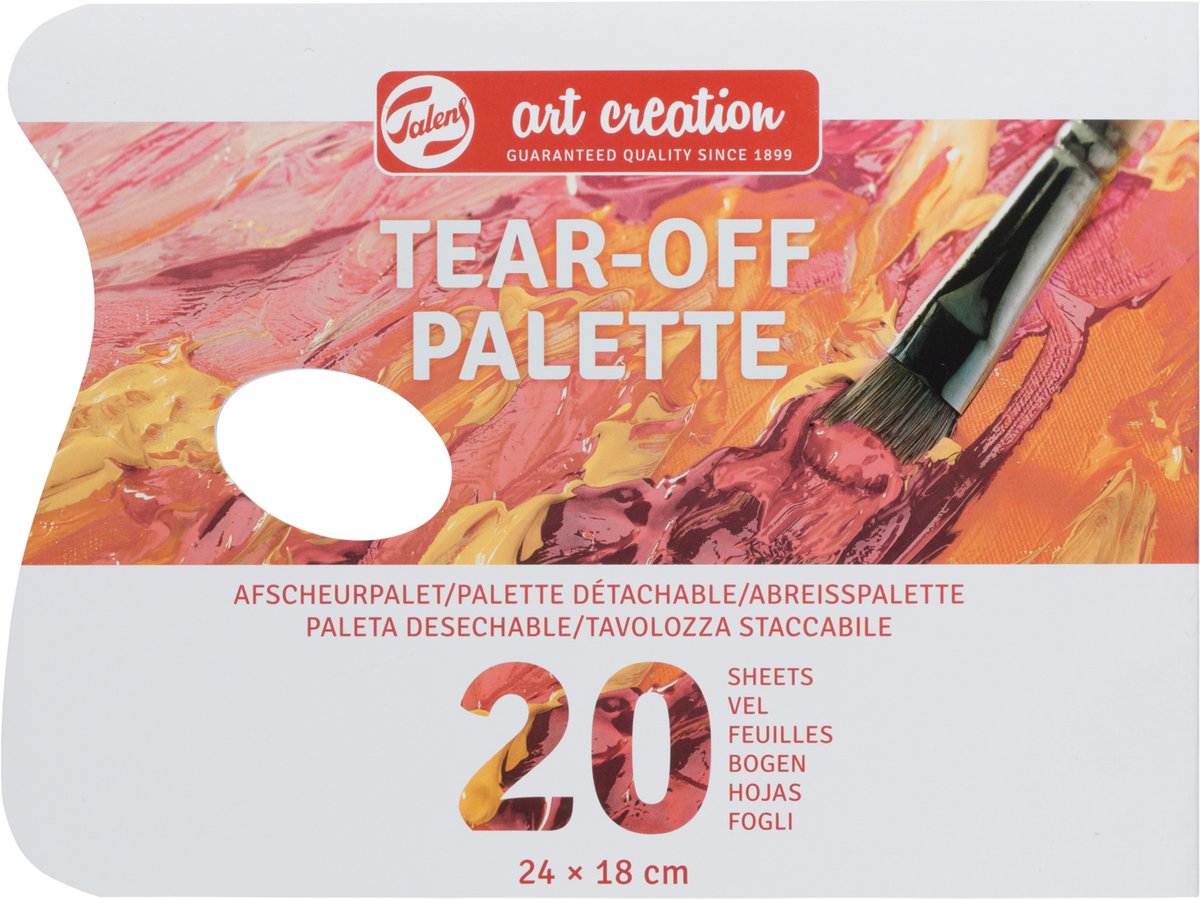 Talens art creation afscheurpalet 18 x 24 cm