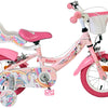 Volare unicorn kinderfiets - meisjes - 12 inch - roze - twee handremmen