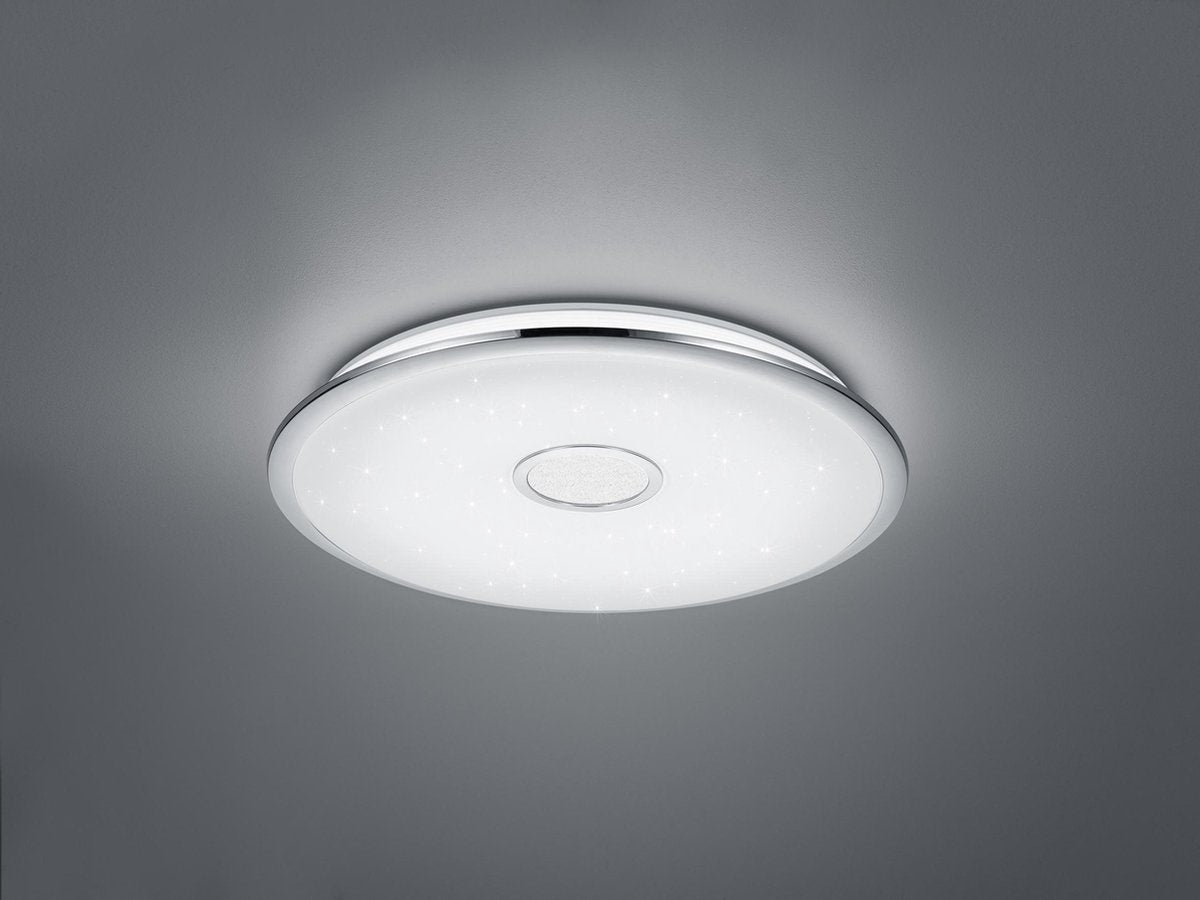 Trio osaka - plafonniere - chroom - smd led - binnenverlichting