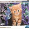 Clementoni clemetoni legpuzzel ginger cat, 500st.