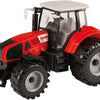 Toi-toys tractor met frictie rood, 19cm