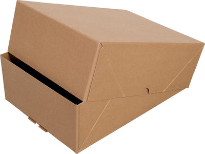 Cleverpack paraatdoos a4 - 307x220x108mm voor 1000vel - bruin 10 stuks
