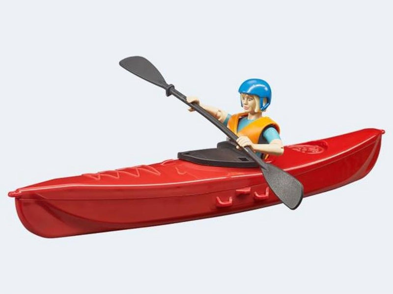 Bruder bworld kajak mit figur - 63155