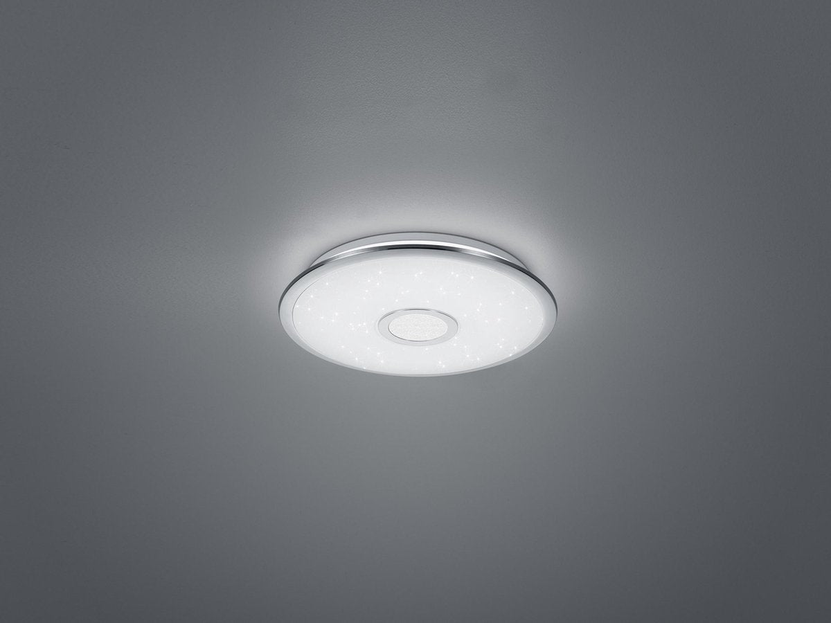Trio osaka - plafonniere - chroom - smd led - binnenverlichting