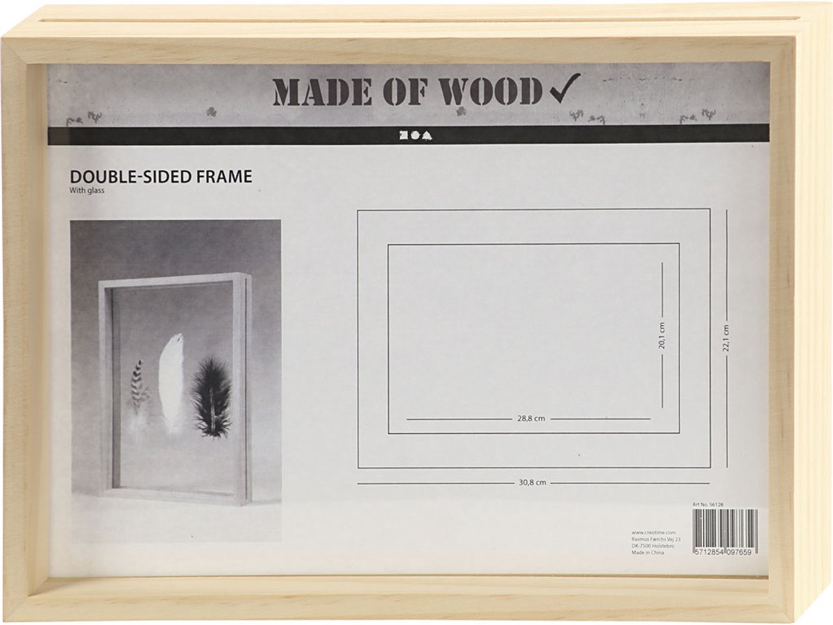 Https: www.cchobby.nl dubbelzijdige-lijst-d-4-5-cm-afm-22-1x30-8-cm-1-stuk