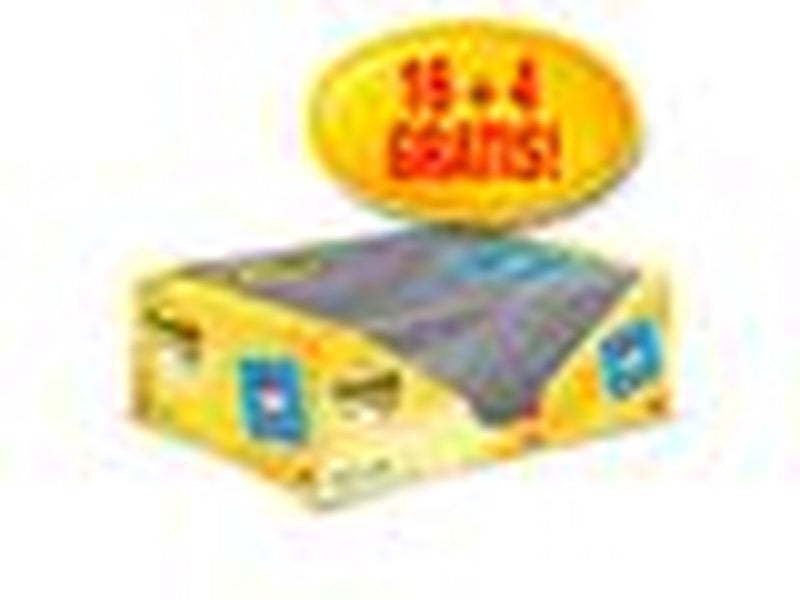 Zelfklevende notes post-it 76 x 127 mm geel 20 stuks
