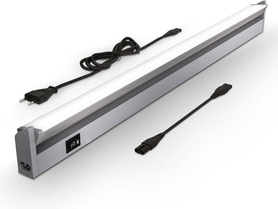 B.k.licht - led keukenverlichting - witte onderbouwverlichting - kastverlichting - kantelbaar - 4.000k - 1.000lm - 8,5w