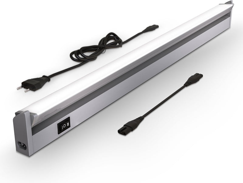B.k.licht - led keukenverlichting - witte onderbouwverlichting - kastverlichting - kantelbaar - 4.000k - 1.000lm - 8,5w
