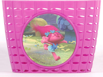 fietsmandje trolls roze