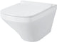 Duravit durastyle wc zitting – soft close – quick release – duroplast – rvs scharnieren – wit hoogglans