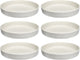 Leonardo roma bord diep 20cm creme - set 6