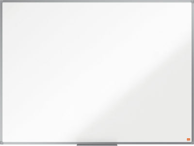 Nobo essence magnetisch emaille whiteboard met pennengoot - 1200x900mm - ideaal voor kantoor -wit