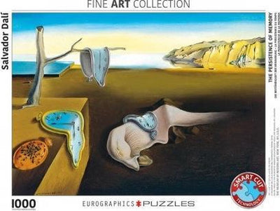 Eurographics - de volharding der herinnering [la persistencia de la memoria] - salvador dali - 1000 stukjes 68×48cm (b×h) - fine art legpuzzel