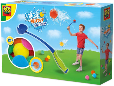 Ses creative splash waterballen met werper - 12 stuks - vanaf 3 jaar - waterballonnen - herbruikbaar - schoencadeautjes sinterklaas