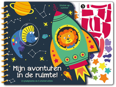 Interstat stickeren op nummer - mijn avonturen in de ruimte