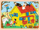 Barbo toys pippi langkous legpuzzel – 24 stukjes – karton – stripfiguren – vanaf 3 jaar