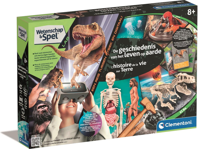 Clementoni wetenschap en spel - geschiedenis van leven op aarde