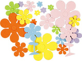 Creativ company https: www.cchobby.nl eva-foam-vormen-bloemen-afm-10-60-mm-dikte-2-mm-diverse-kleuren-100-stuk-1-doos - afbeelding 1