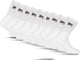 Fila tennis- sportsokken kleine logo - maat 39 42 - 9 pack - wit
