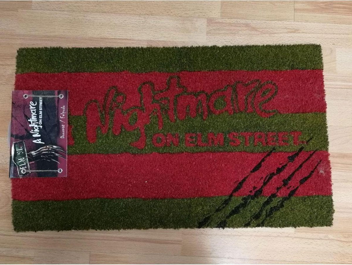 Bennies fifties a nightmare on elm street: scratches 60 x 40 cm deurmat