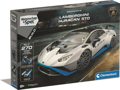 Clementoni wetenschap spel - lamborghini huracan - constructie speelgoed - stem speelgoed - vanaf 8 jaar