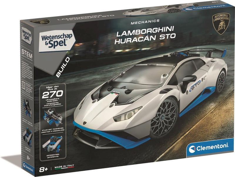 Clementoni wetenschap spel - lamborghini huracan - constructie speelgoed - stem speelgoed - vanaf 8 jaar