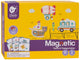 Classic world magnetische puzzeldoos verkeer - educatief speelgoed.