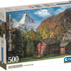 Clementoni legpuzzel charming matterhorn, 500st.
