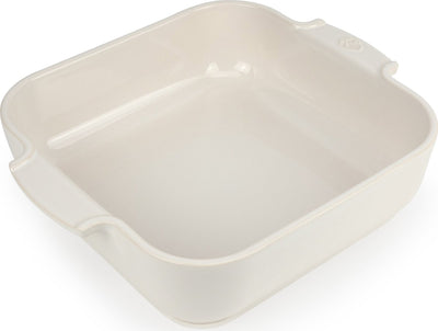 Peugeot appolia - ovenschaal - 28 cm - ecru - vierkant