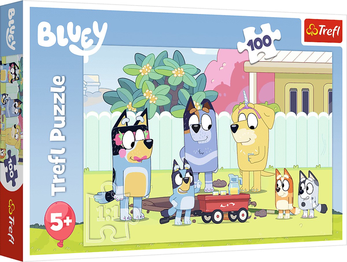 Trefl bluey series legpuzzel - 100 stukjes - vanaf 3 jaar