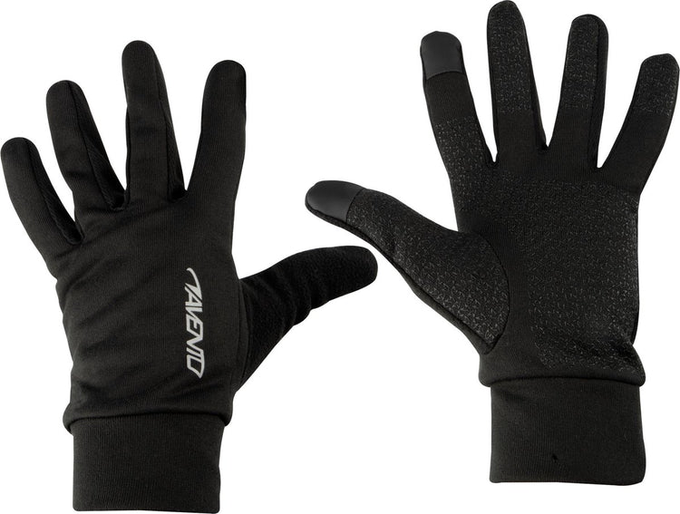 Avento sporthandschoenen met touchscreen tip - basic black - l xl