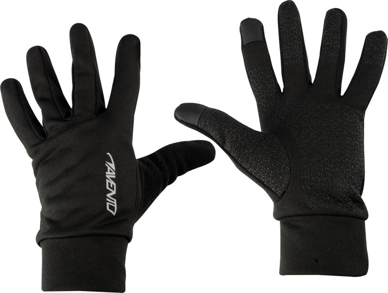 Avento sporthandschoenen met touchscreen tip - basic black - s m